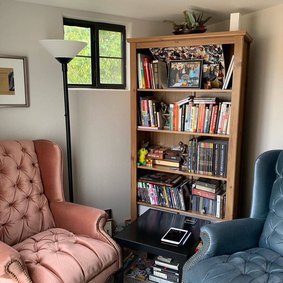 My reading area.